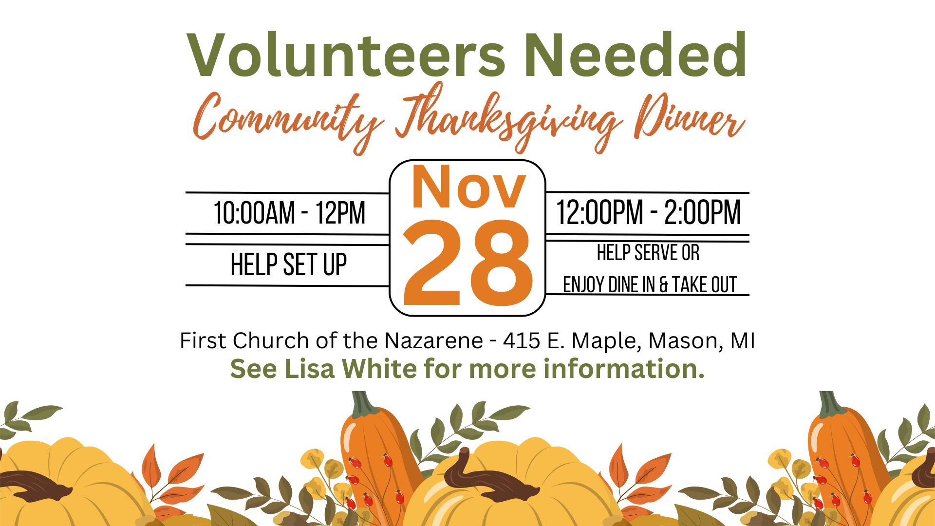 community thanksgiving